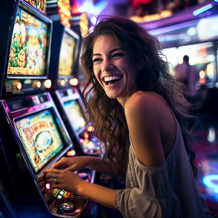Mobile phone displaying live blackjack table interface
